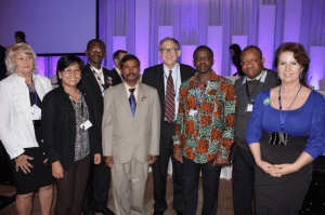 at the signing of the Minamata Convention 2013