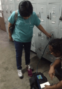 Lumex mercury testing in Philippines dental schools